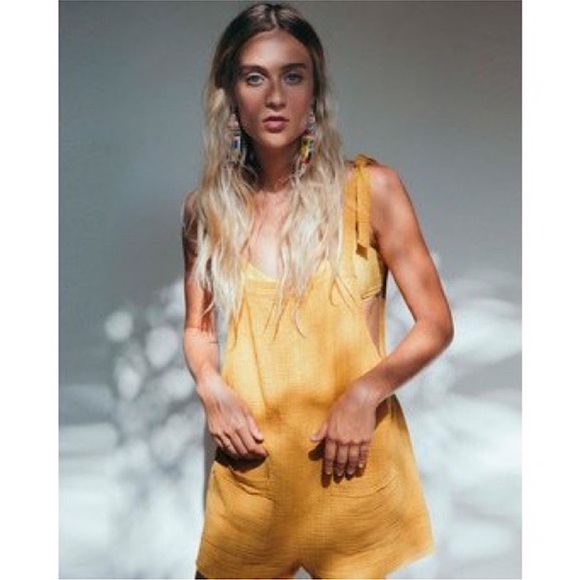 ★ Billabong Golden Cotton Short Overall - Picture 15 of 16